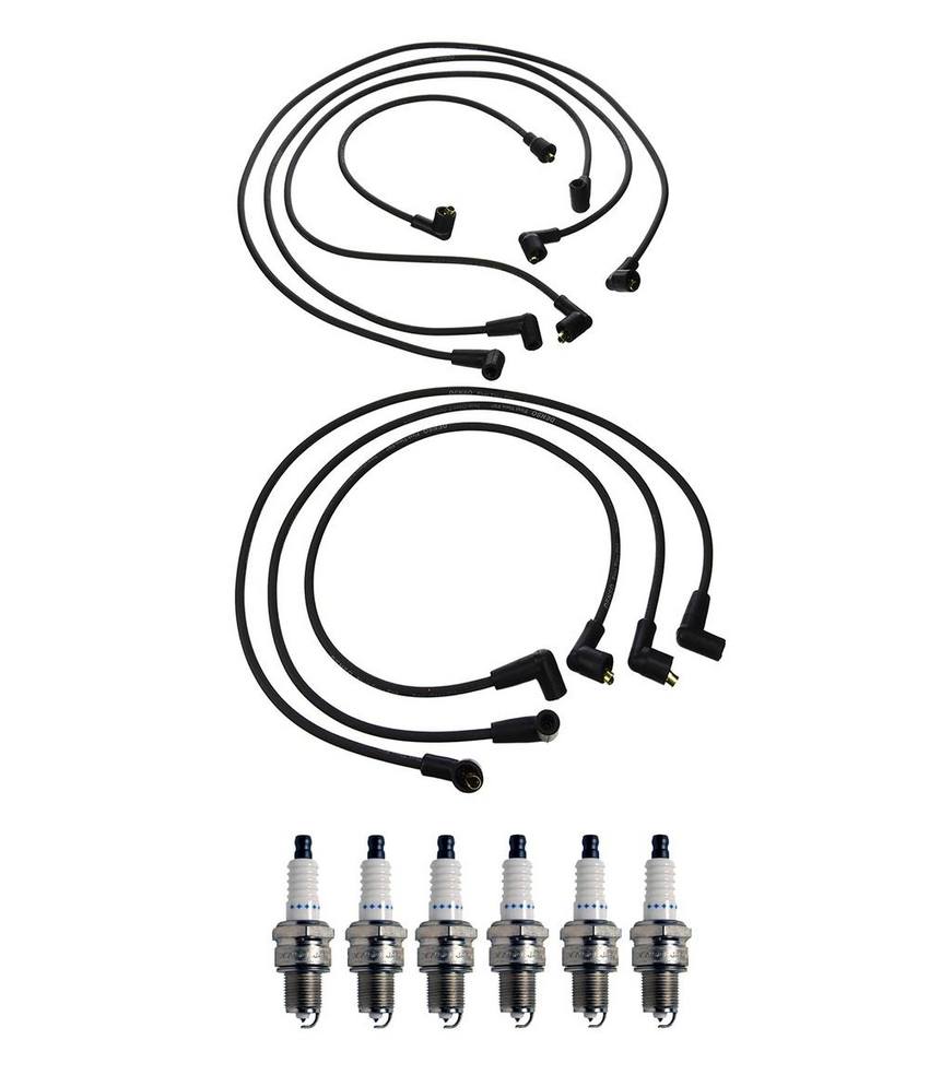 Jaguar Ignition Wire Kit (7mm) (6 Pieces)   99917006290 - Denso